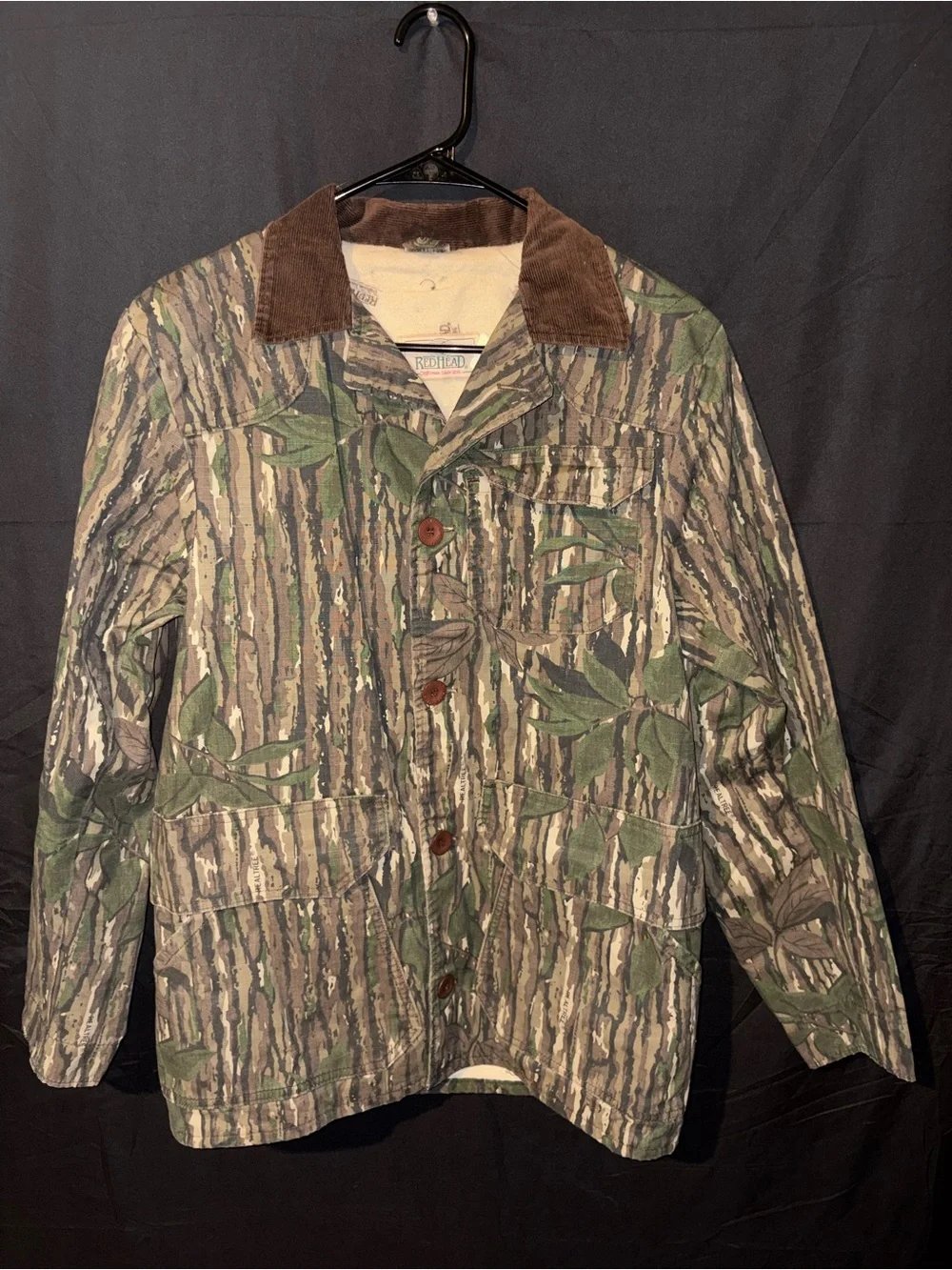 Vintage RedHead Camo Hunting Chore Coat